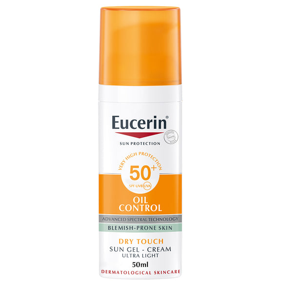 Eucerin Sun Oil Control Gel-Cream SPF50+ 50 ml