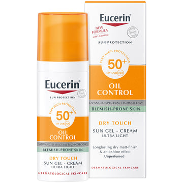 Eucerin Sun Oil Control Gel-Cream SPF50+ 50 ml