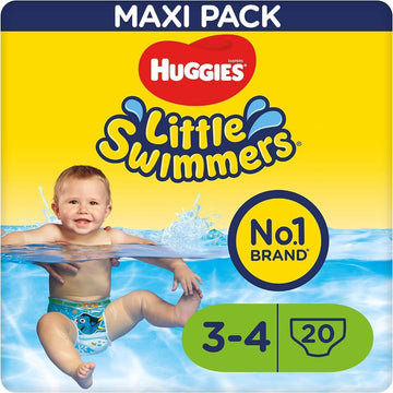 Huggies Little Swimmers Maxi Pack (3-4) 7-15 Kg - 20 Pieces