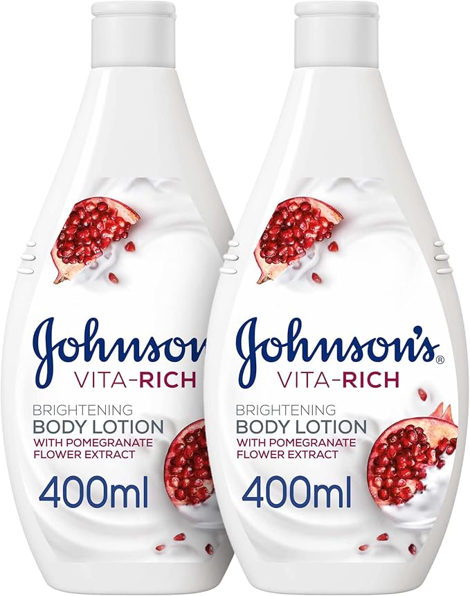 Johnson's Vita-Rich Body Lotion Brightening Pomegranate - 400 ml