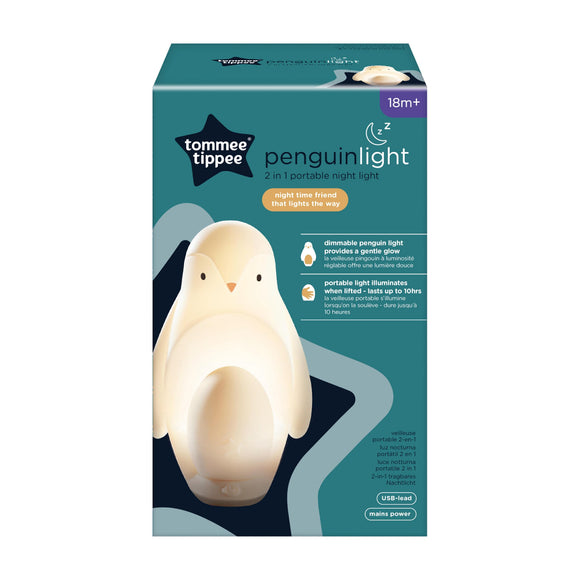 Tommee Tippee Portable Penguin Nursery Night Light