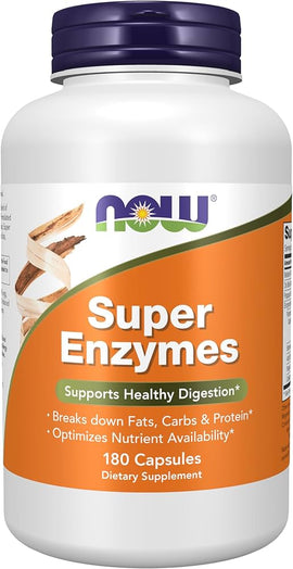 NOW Super Enzymes - 90 Capsules