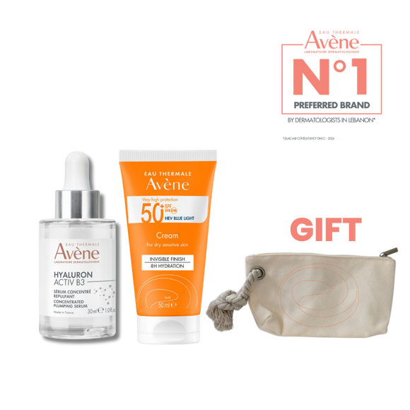 Avene Hyaluron Activ B3 Serum With Cream Sunscreen Bundle