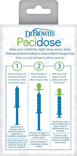 Dr Brown's Pacidose Pacifier & Liquid Baby Medicine Dispenser - 0