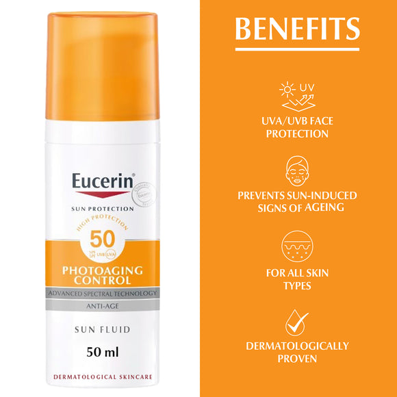 Eucerin Sun Fluid Photoaging Control SPF50 50 ml
