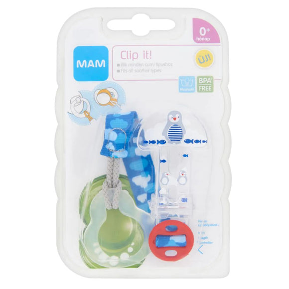 Mam Clip It! Soother Clip - 0+ Months