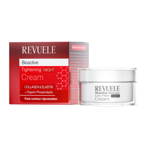 Revuele Bioactive Collagen & Elastin Tightening Night Cream - 50 ml