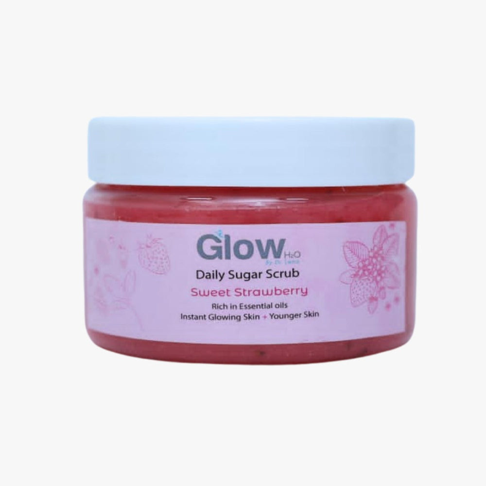 GlowH2O Strawbellicious Scrub - 300 ml