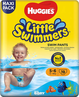 Huggies Little Swimmers (5-6) 12-18 Kg - 19 Pieces