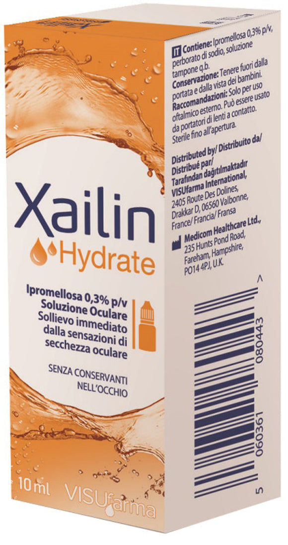 Xailin Hydrate Eye Drops - 10 ml