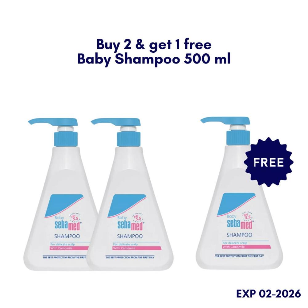 Sebamed Baby Shampoo Buy 2 Get 1