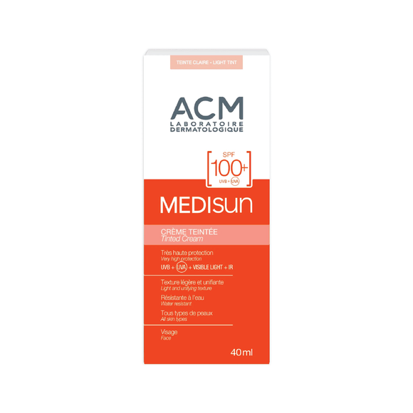 ACM Medisun Tinted Cream SPF 100 Light Tint - 40 ml