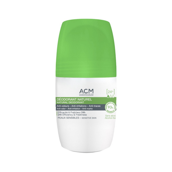 ACM Deodorant Roll-On Natural 24hr - 50 ml