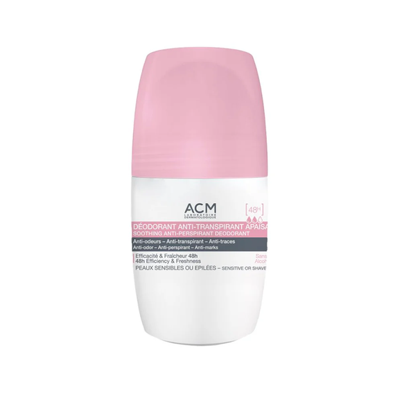 ACM Deodorant Roll-On Soothing Anti-Perspirant 48hr - 50 ml