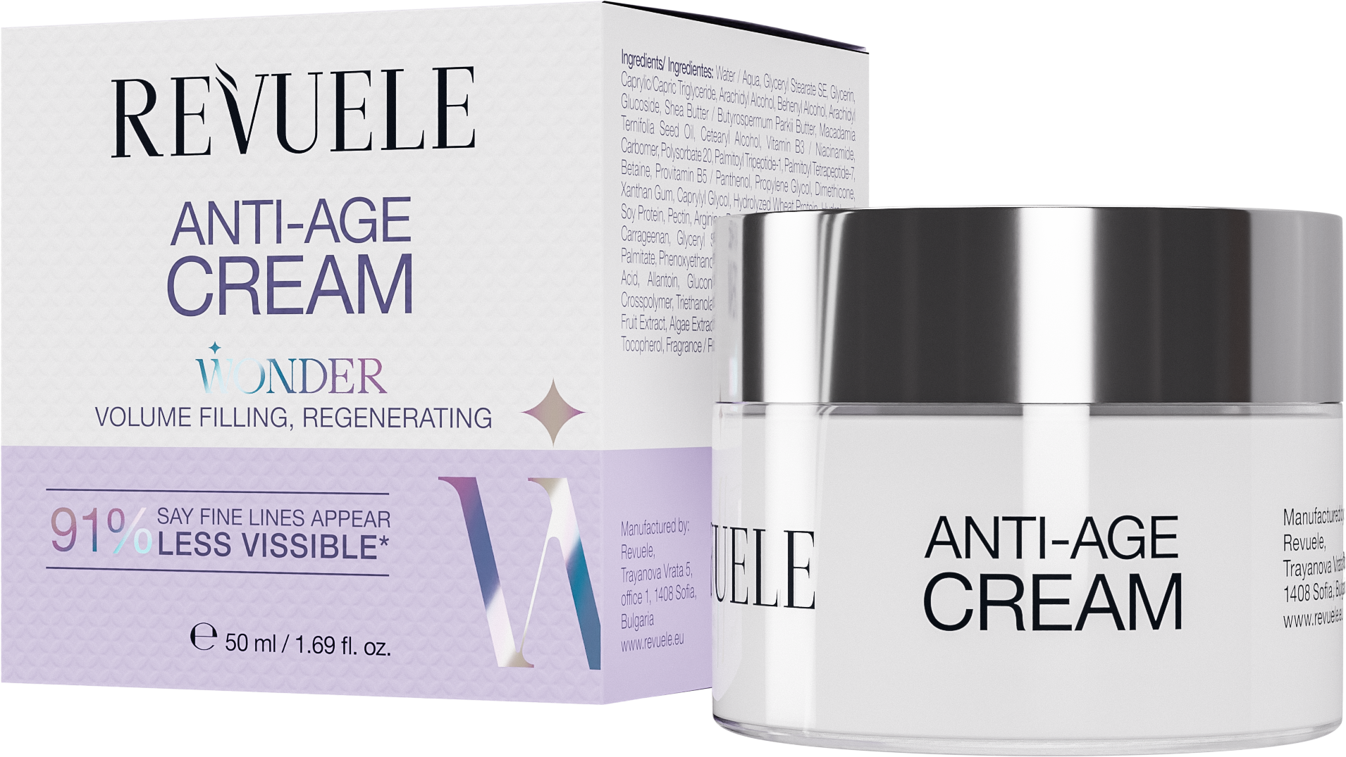 Revuele Wonder Anti-Age Cream - 50 ml - 0