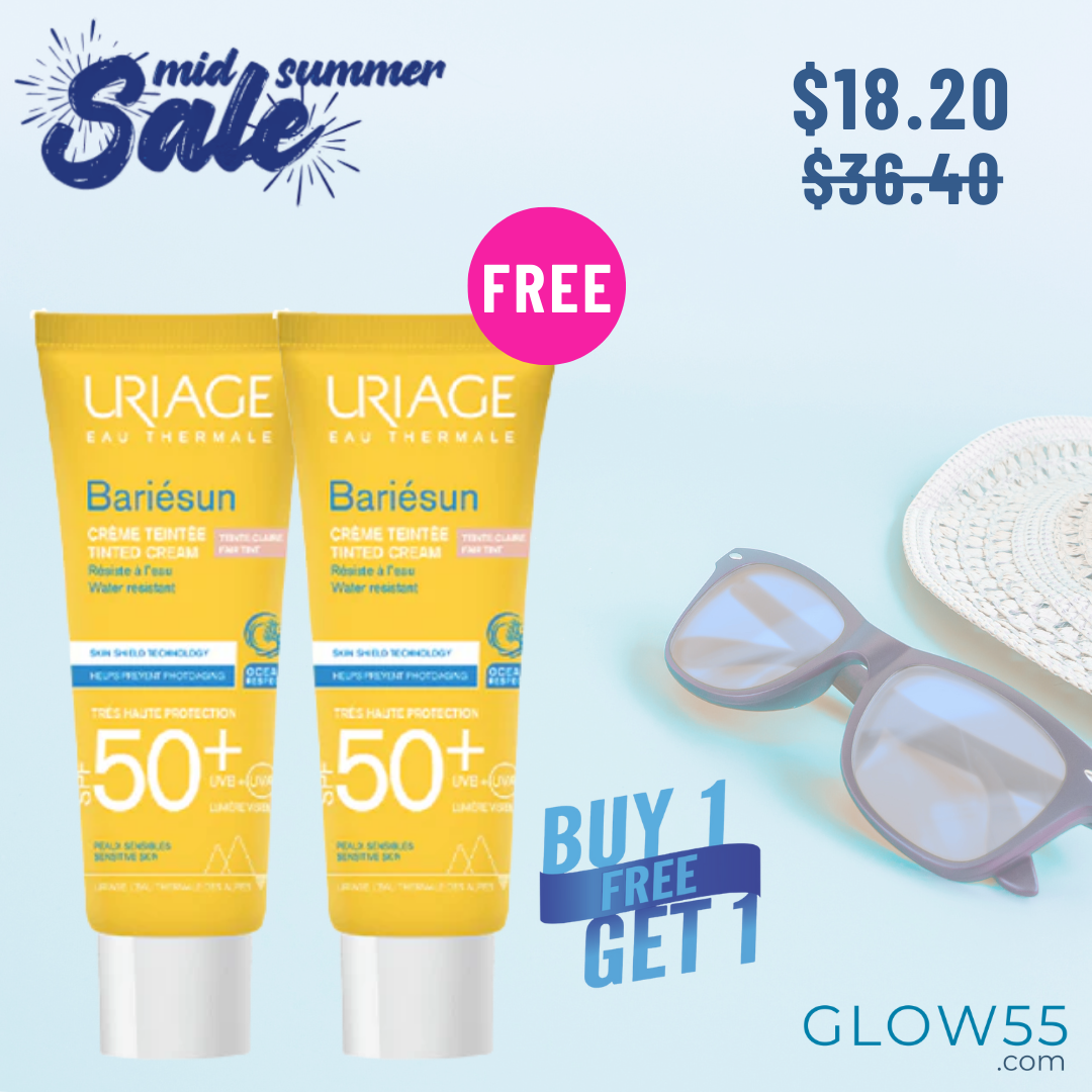 Uriage Bariseun Light Tint Sunscreen Buy 1 Get 1