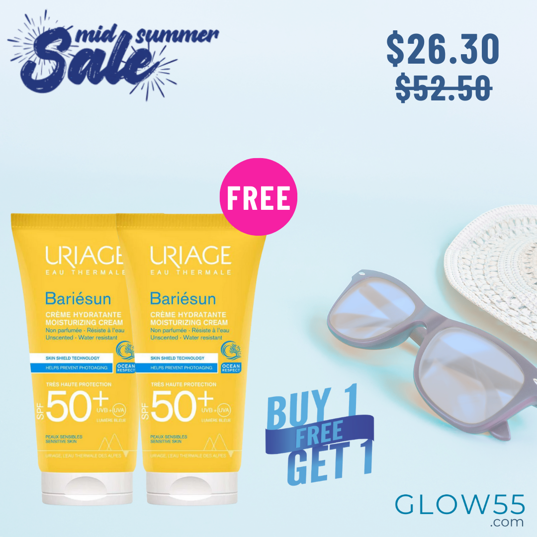 Uriage Bariesun Moisturising Cream SPF 50 Buy 1 Get 1