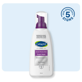 Cetaphil Acne Prone Skin Foam Wash - 235 ml