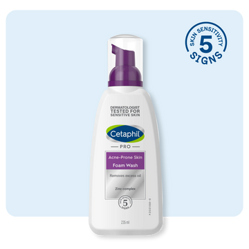 Cetaphil Acne Prone Skin Foam Wash - 235 ml
