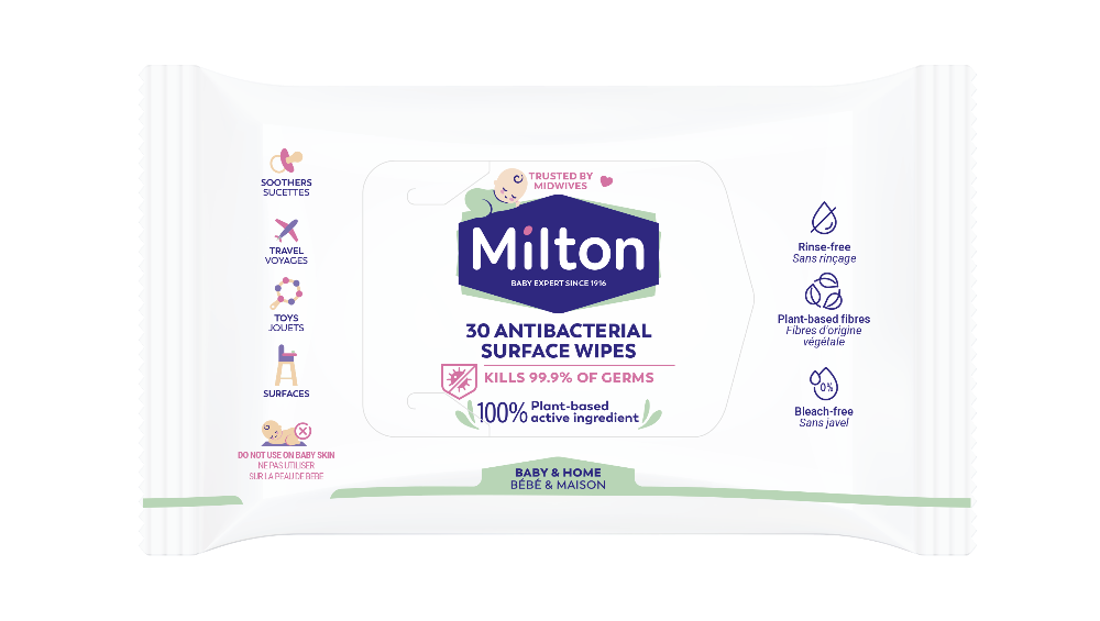 Antibacterial Surface Wipes X30