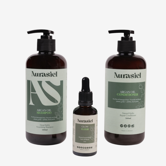 Aurasiel Argan Oil Nourishing Kit
