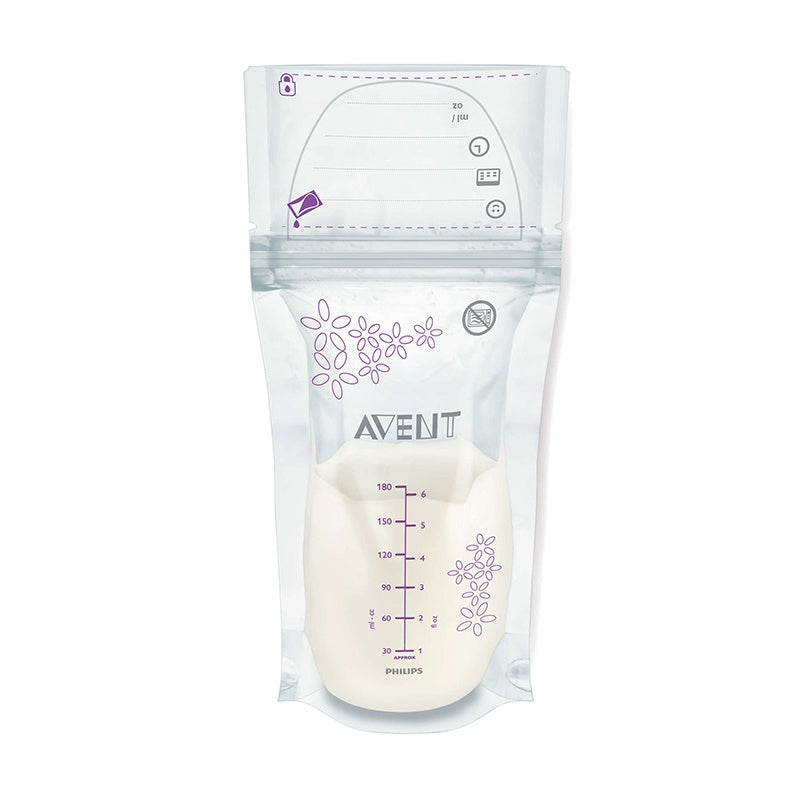Avent 25 Breast Milk Storage Bags -180 ml