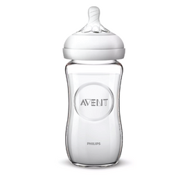 Avent Natural Glass Bottle 240 ml