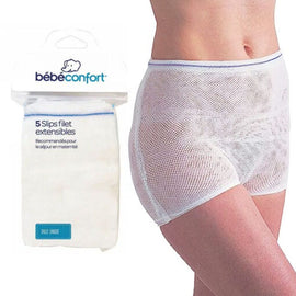 Bebeconfort Disposable Maternity Slips Filet Under Wears - 5 Panties