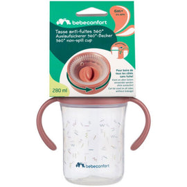 Buy pink Bebe Confort 360 Deg Non Spill Water Cup 6M+ - 280 ml