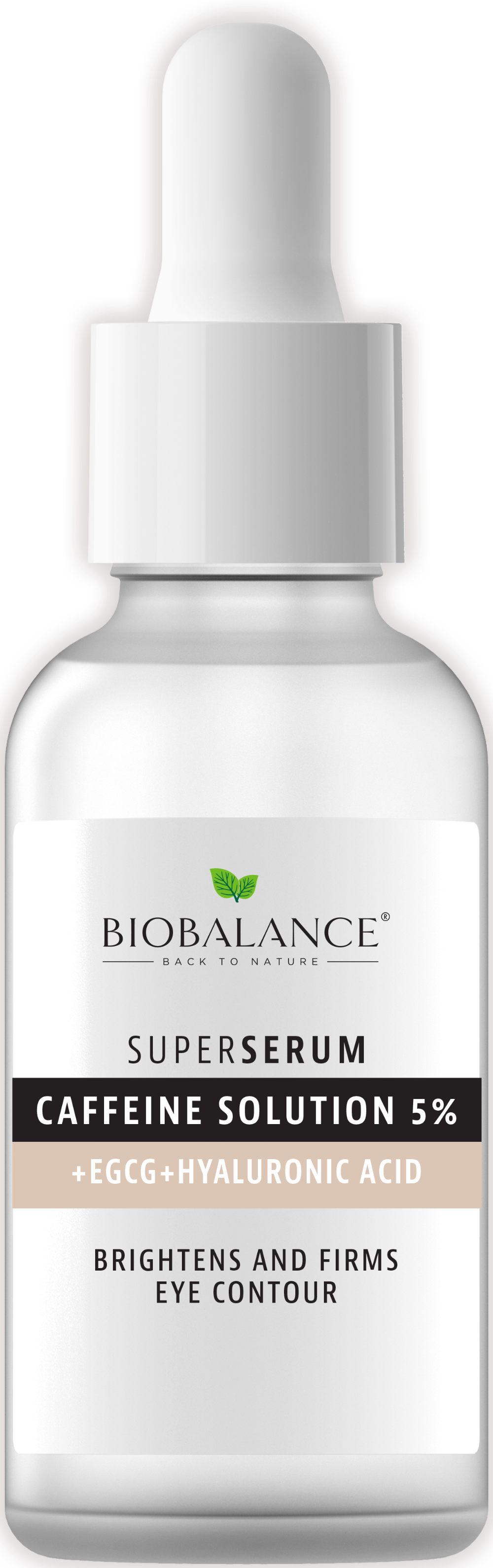 Bio Balance Caffeine Solution 5% EGCG+ Hyaluronic Acid Super Serum - 30 ml - 0