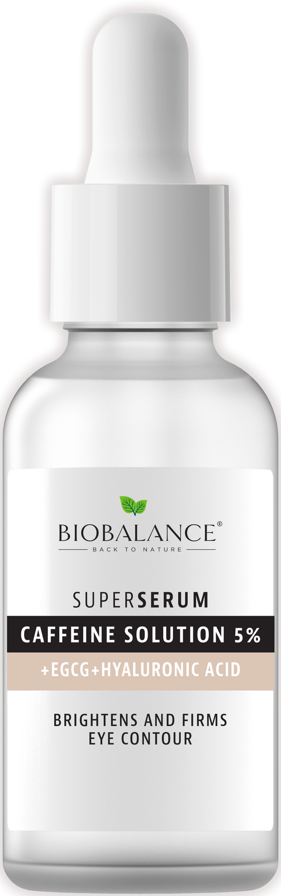 Bio Balance Caffeine Solution 5% EGCG+ Hyaluronic Acid Super Serum - 30 ml