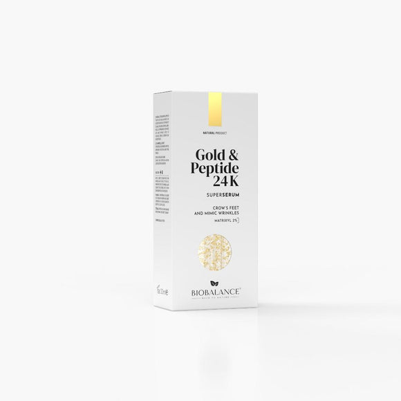 Biobalance 24k Gold & Peptide Matrixyl 2% Super Serum - 30 ml
