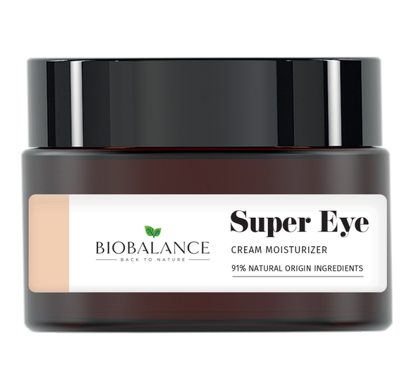 Bio Balance Super Eye Intensive Moisturizing Eye Contour Cream Hydrolyzed Collagen 3% + Hyaluronic Acid 1.5% + Vitamin C 0.5% - 20 ml