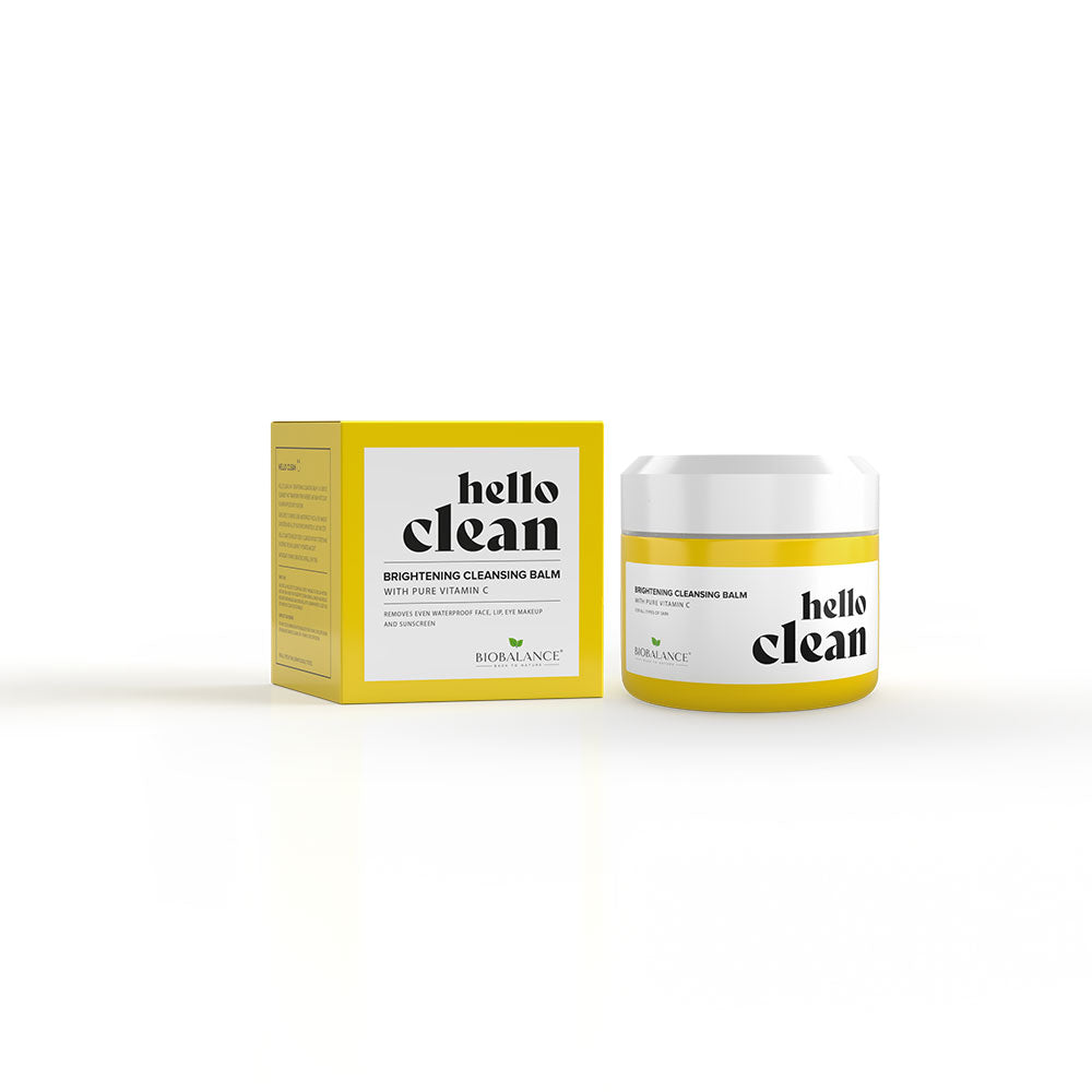 Bio Balance Hello Clean Brightening Cleansing Balm With Pure Vitamin C  - 100 ml