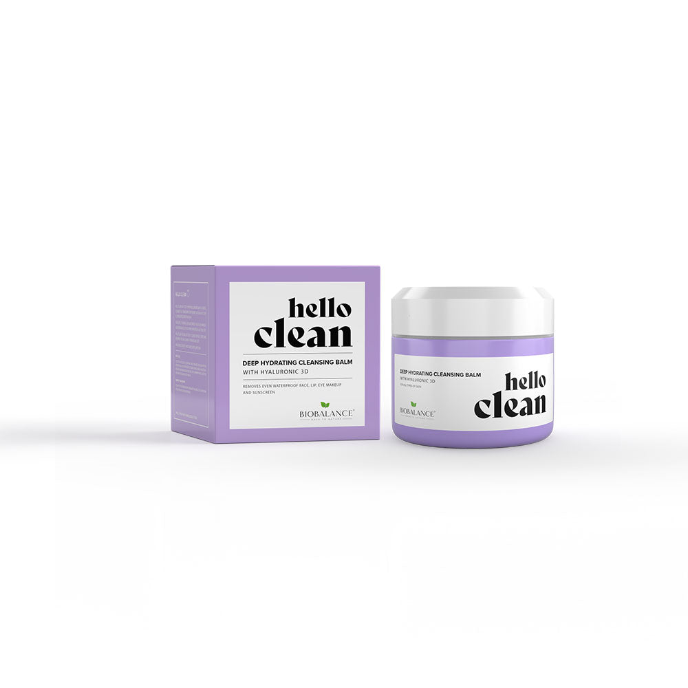 Bio Balance Hello Clean Deep Hydrating Cleansing Balm With Hyaluronic Acid 3D  - 100 ml