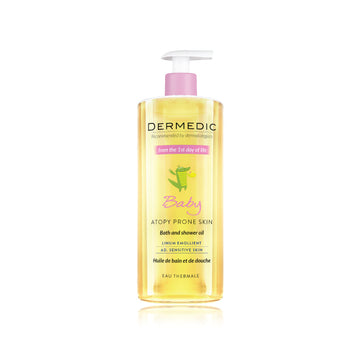 Dermedic Linum Baby Bath And Shower Oil From The First Day Of Life - 500 ml