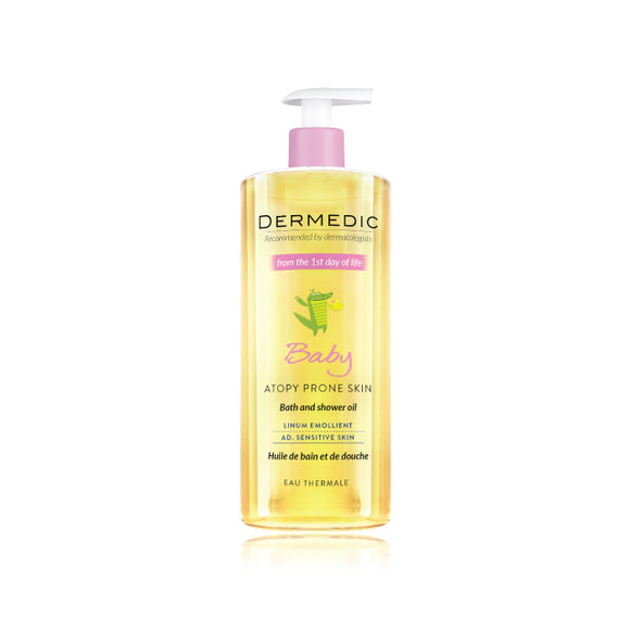 Dermedic Linum Baby Bath And Shower Oil From The First Day Of Life - 500 ml