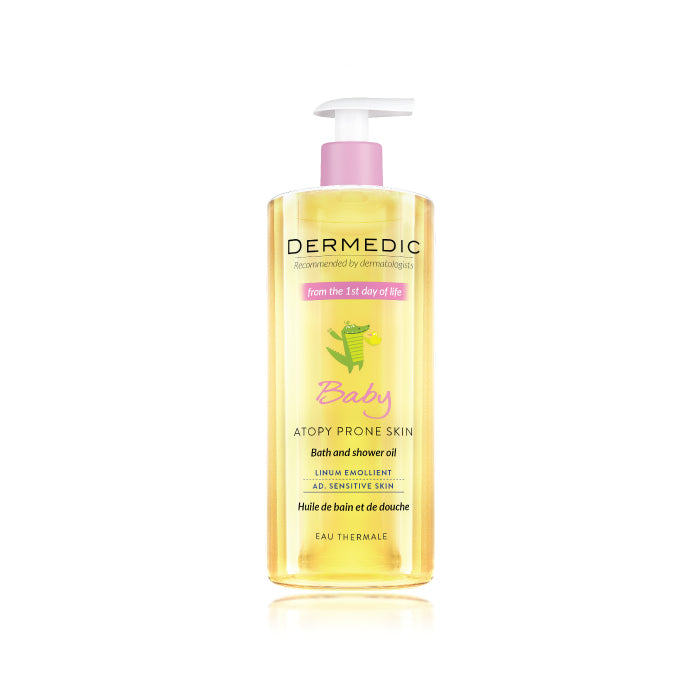 Dermedic Linum Baby Bath And Shower Oil From The First Day Of Life - 500 ml