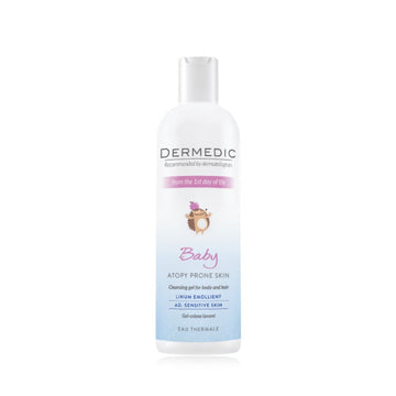 Dermedic Linum Baby Cleansing Gel For Body And Hair From first Day Of Life