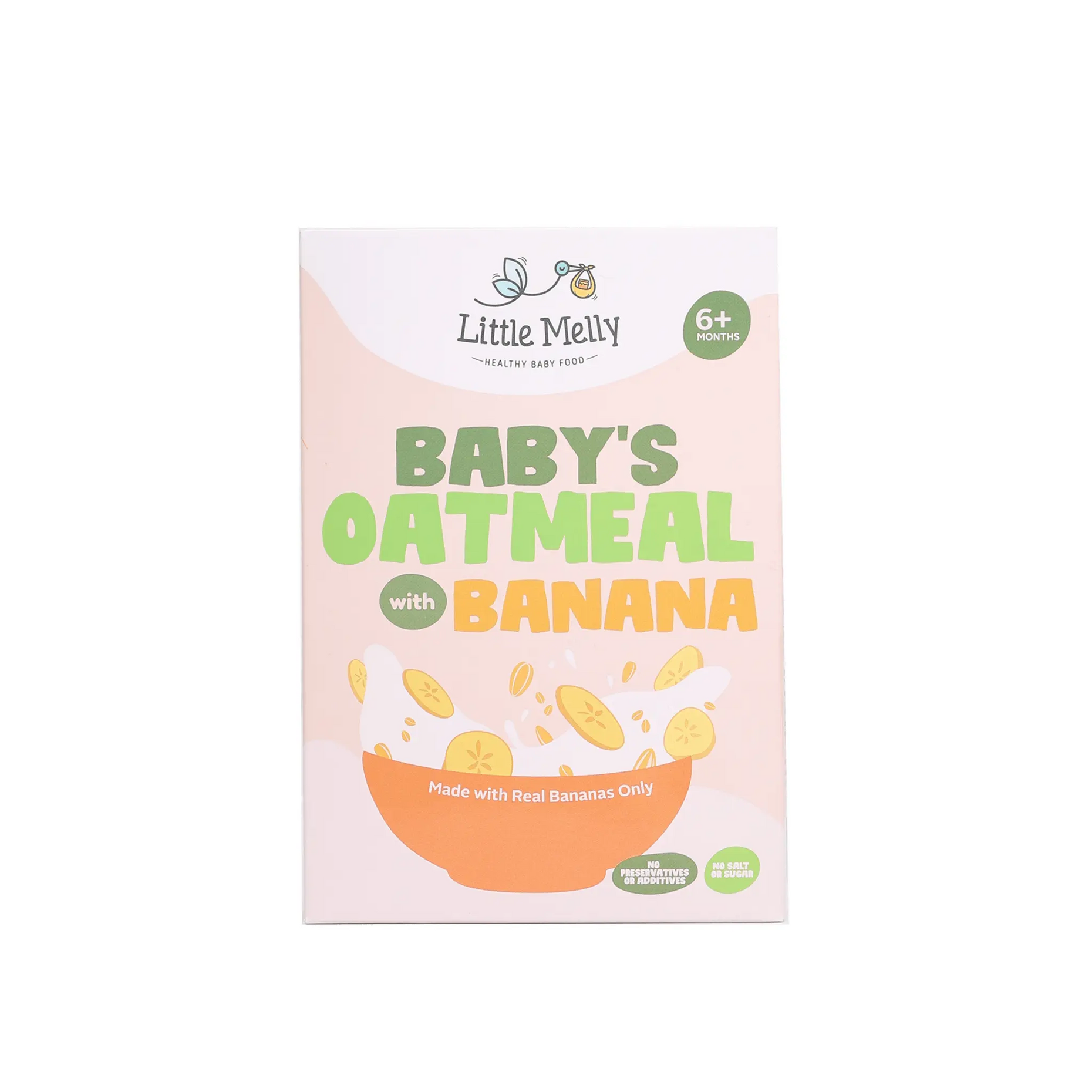 Little Melly Oat Cereals with Bananas - 6M+