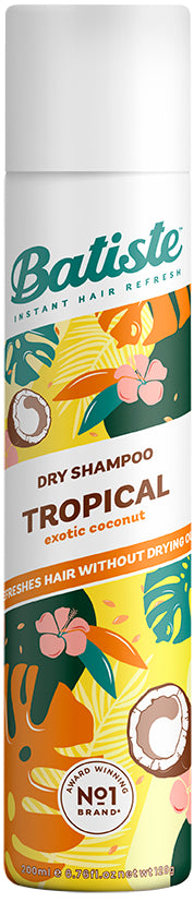 Batiste Tropical Dry Shampoo - 200 ml