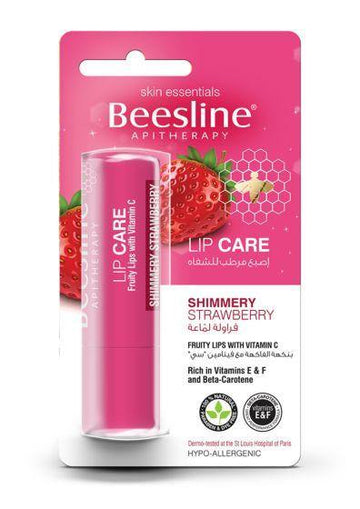 Beesline Lip Care - Shimmery Strawberry