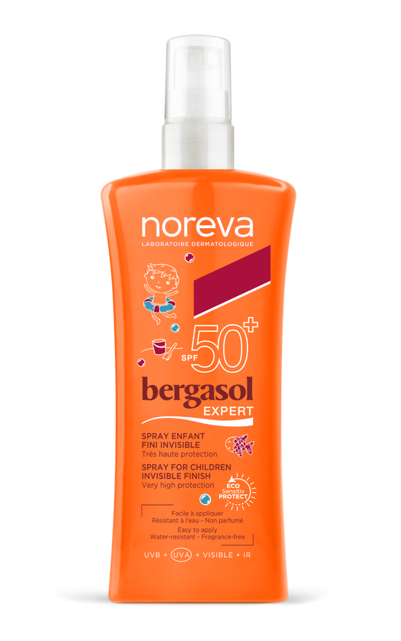 Noreva Bergasol Expert Children Spray Invisible Finish SPF 50+ - 125 ml