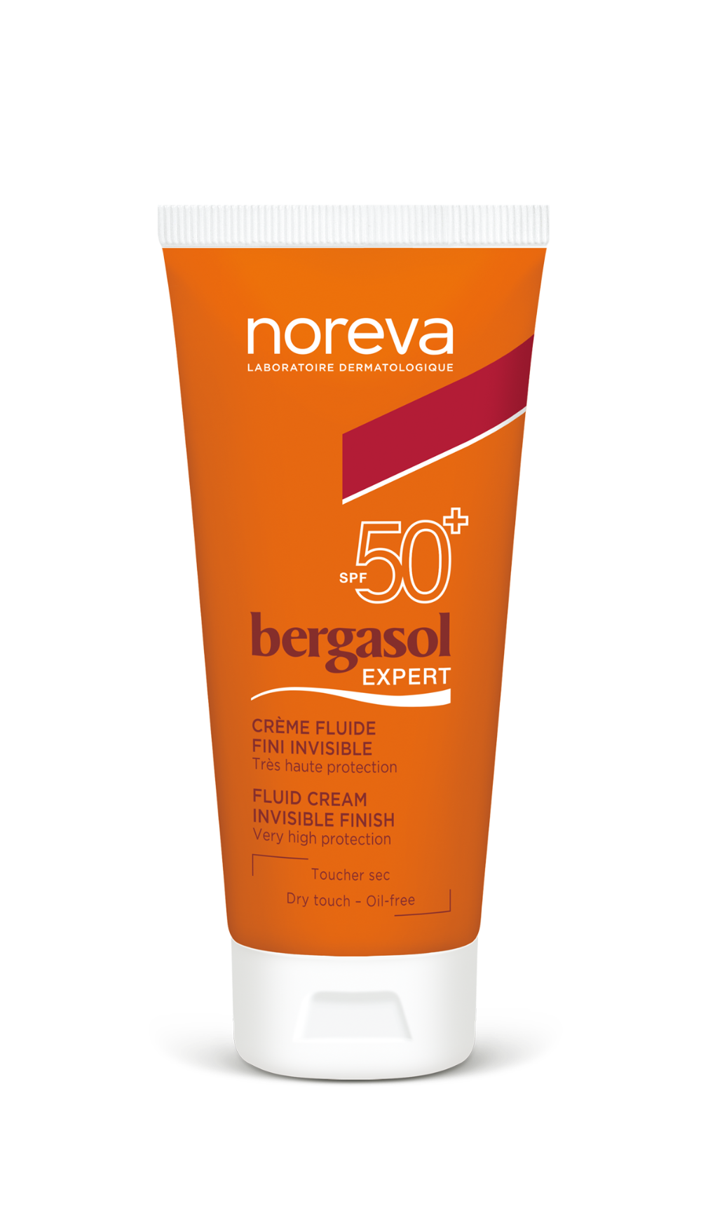 Noreva Bergasol Expert Fluid Cream Invisible Finish SPF 50 + - 50 ml