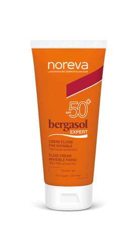 Noreva Bergasol Expert Fluid Cream Invisible Finish SPF 50 + - 50 ml