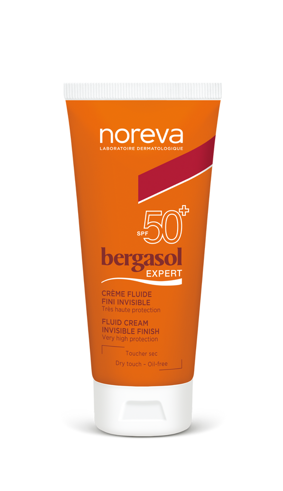 Noreva Bergasol Expert Fluid Cream Invisible Finish SPF 50 + - 50 ml