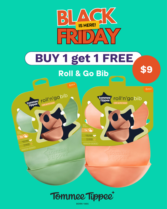 Tommee Tippee Roll & Go Bib Buy 1 Get 1 Bundle