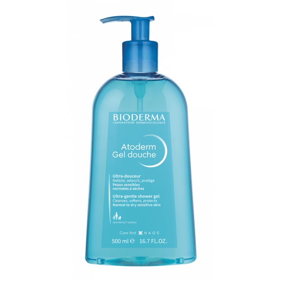 Bioderma Atoderm Gentle Shower Gel Dry Sensitive Skin - 500ml