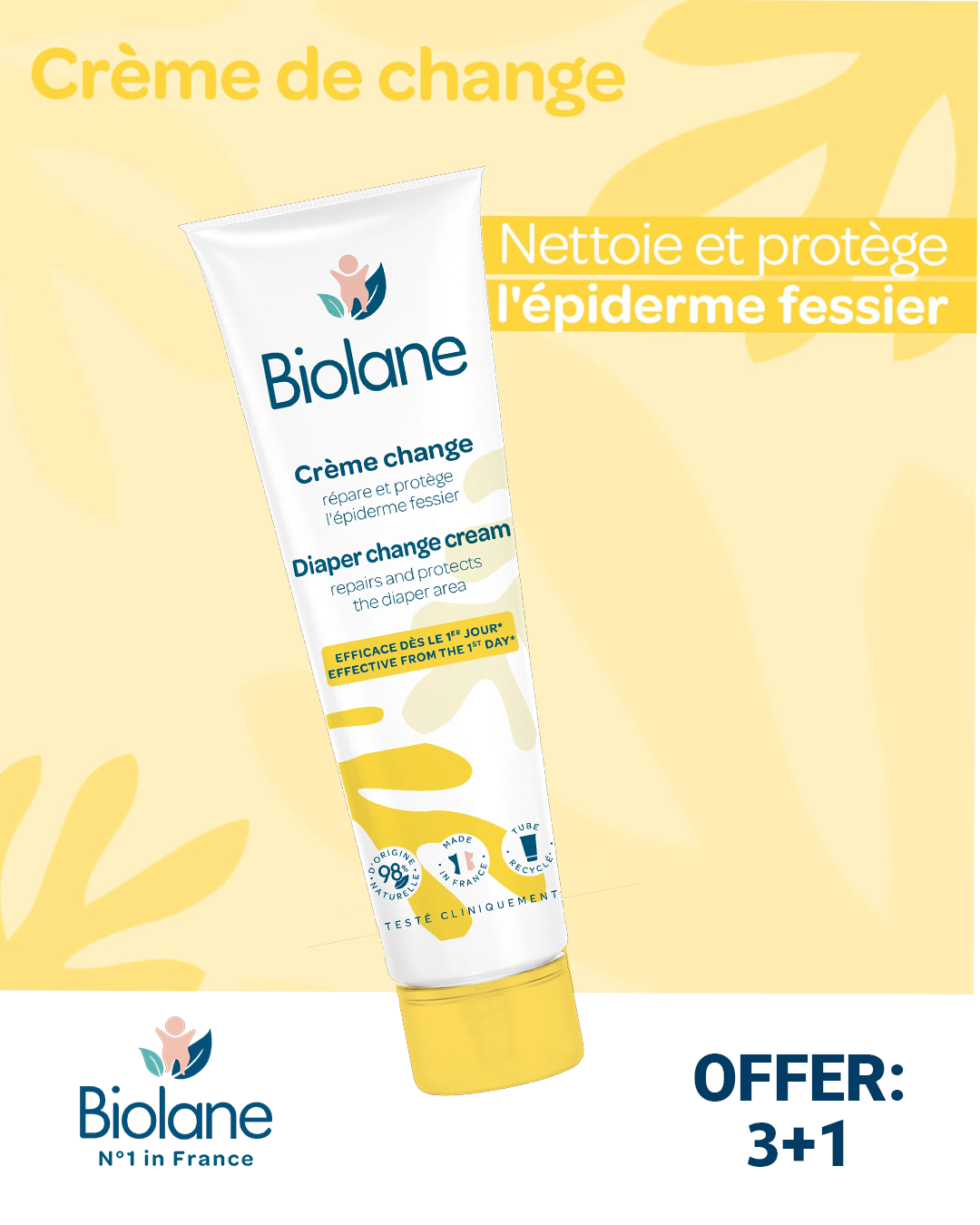 Biolane Diaper Cream Buy 3 Get 1