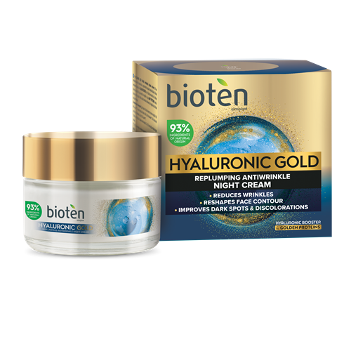 Bioten Hyaluronic Gold Night Cream - 50 ml
